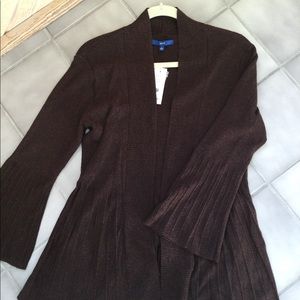 Apt 9 heather brown cardigan